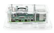 Kotelo Raspberry Pi 4B:lle - akryyli Vesa V2 + tuuletin - läpinäkyvä hinta ja tiedot | Mikrokontrollerit | hobbyhall.fi