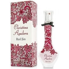 Christina Aguilera Red Sin EDP naisille 30 ml hinta ja tiedot | Naisten hajuvedet | hobbyhall.fi