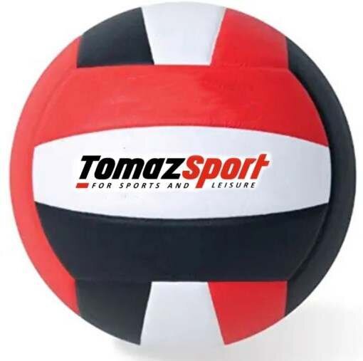 Lentopallo Tomaz Sport musta ja punainen hinta ja tiedot | Lentopallot | hobbyhall.fi