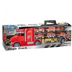 Lelu kuorma-auto 10kpl 42x15x10cm hinta ja tiedot | Poikien lelut | hobbyhall.fi