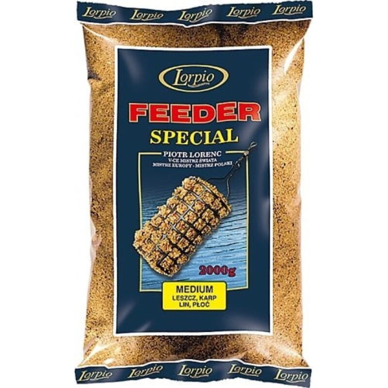 Syötti LORPIO Feeder Special 2kg raskas hinta ja tiedot | Kalanrehu | hobbyhall.fi