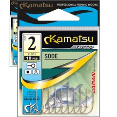 Koukut KAMATSU Sode Bln nr 2 hinta ja tiedot | Ongenkoukut | hobbyhall.fi