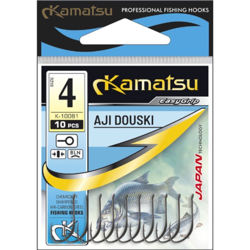 Koukut KAMATSU Aji Douski Bln nr. 12 hinta ja tiedot | Ongenkoukut | hobbyhall.fi