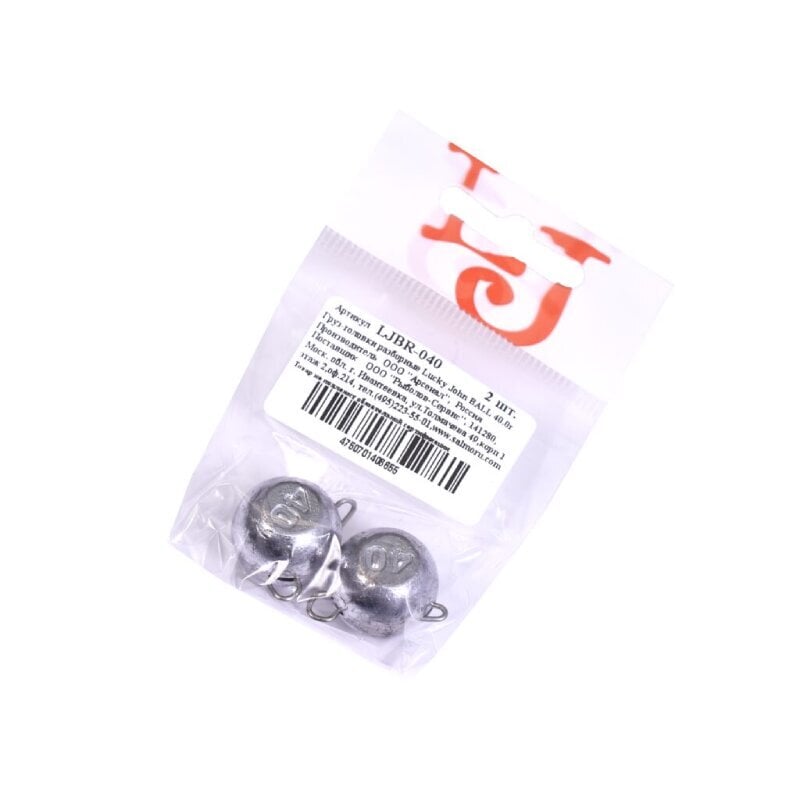 Paino Lucky John Ball 30g hinta ja tiedot | Onkipainot | hobbyhall.fi