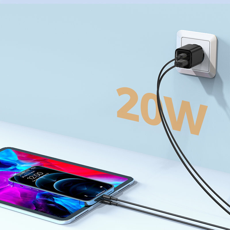 Joyroom, L-QP207, USB C - USB - USB hinta ja tiedot | Puhelimen laturit | hobbyhall.fi