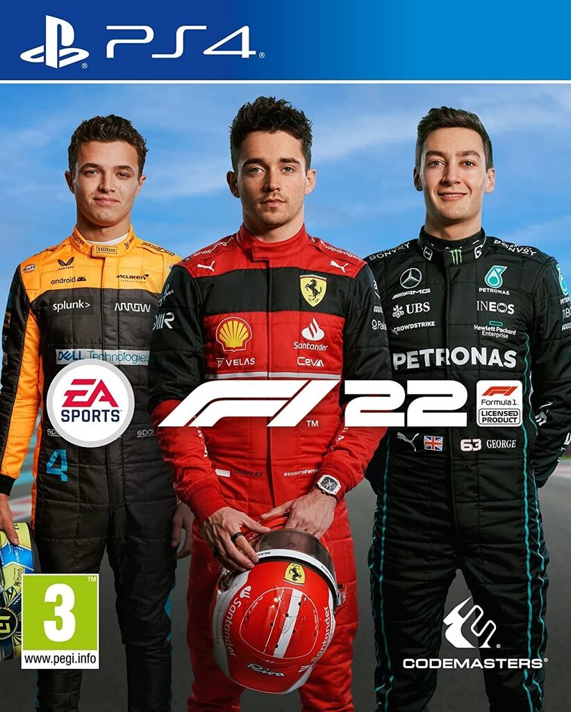 PS4 F1 2022 PC-peli hinta ja tiedot | Tietokone- ja konsolipelit | hobbyhall.fi