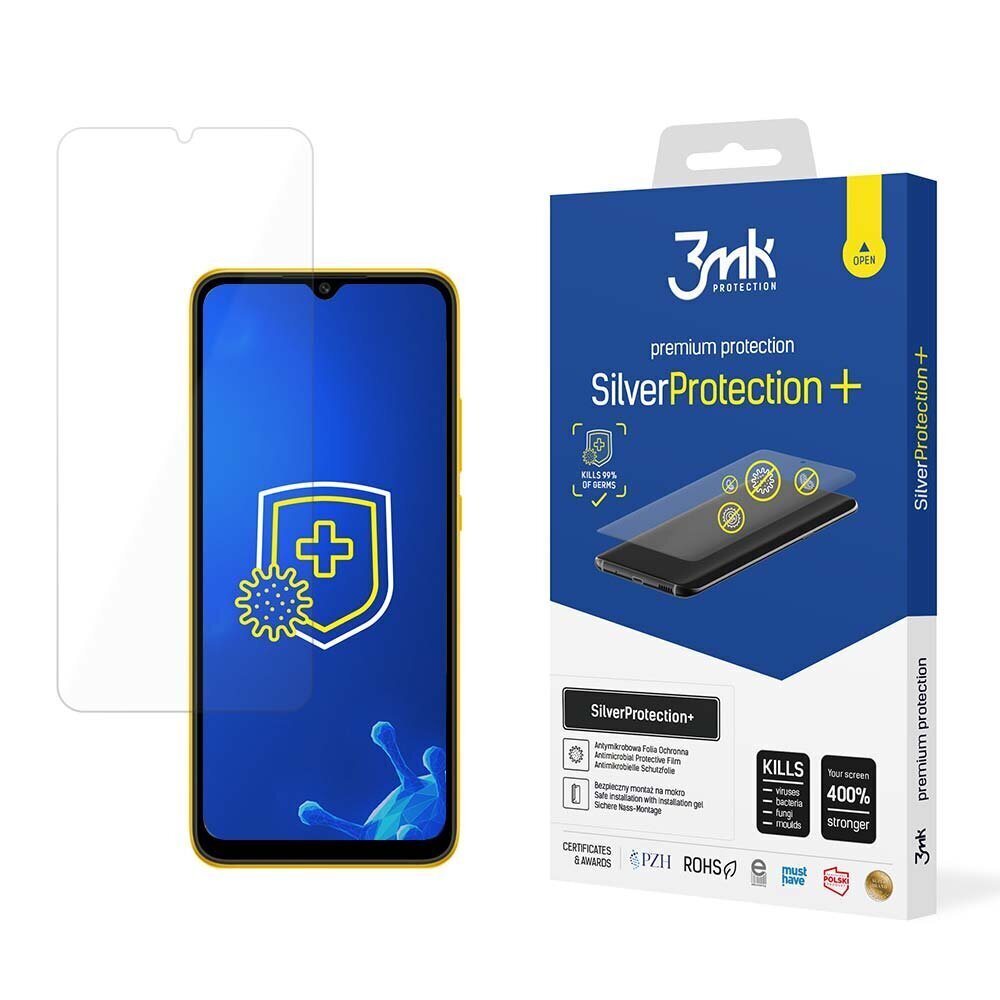 Xiaomi POCO C40 Pro - 3mk SilverProtection+ Näytönsuoja hinta ja tiedot | Näytönsuojakalvot ja -lasit | hobbyhall.fi