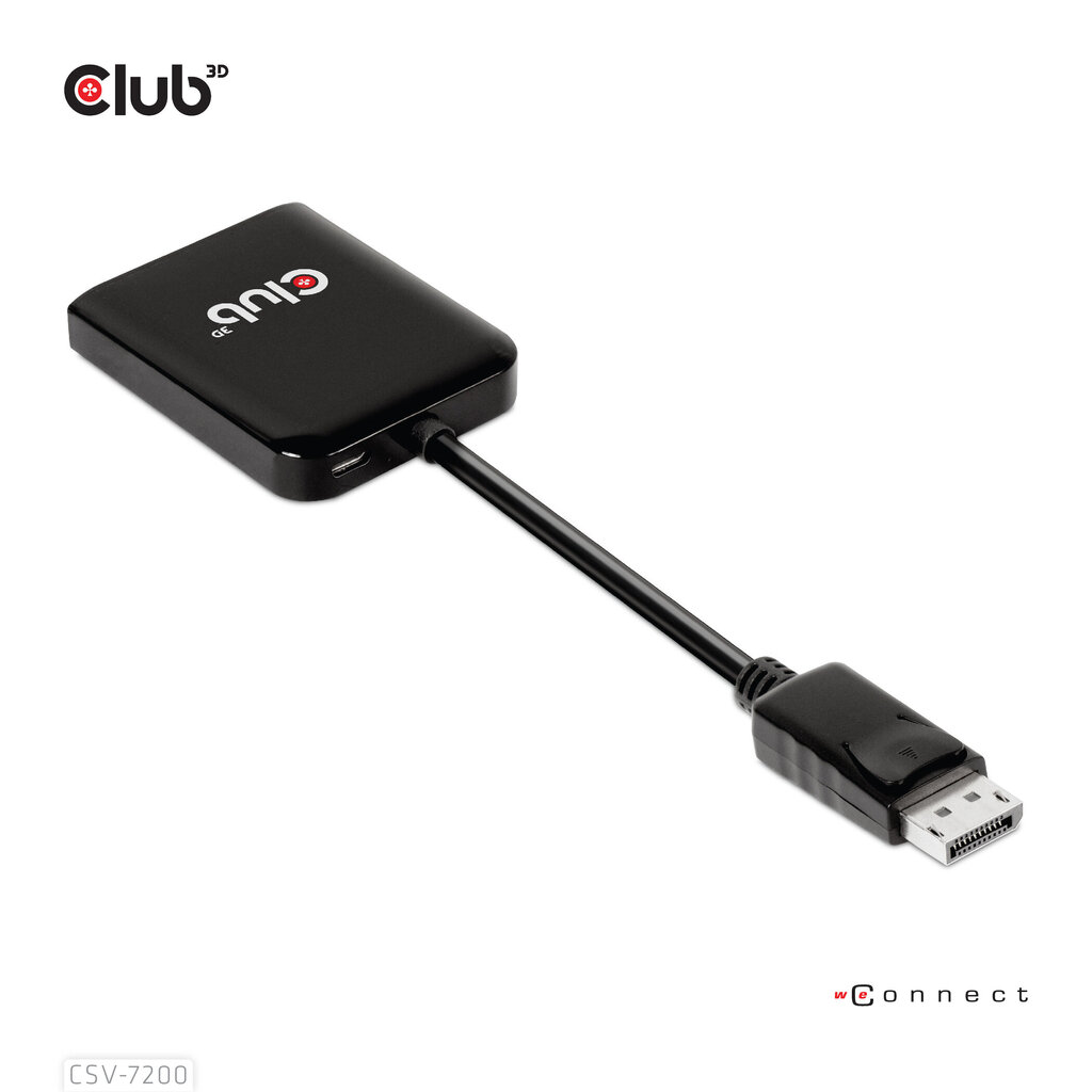 Hub Club 3D CSV-7220 hinta ja tiedot | Adapterit | hobbyhall.fi