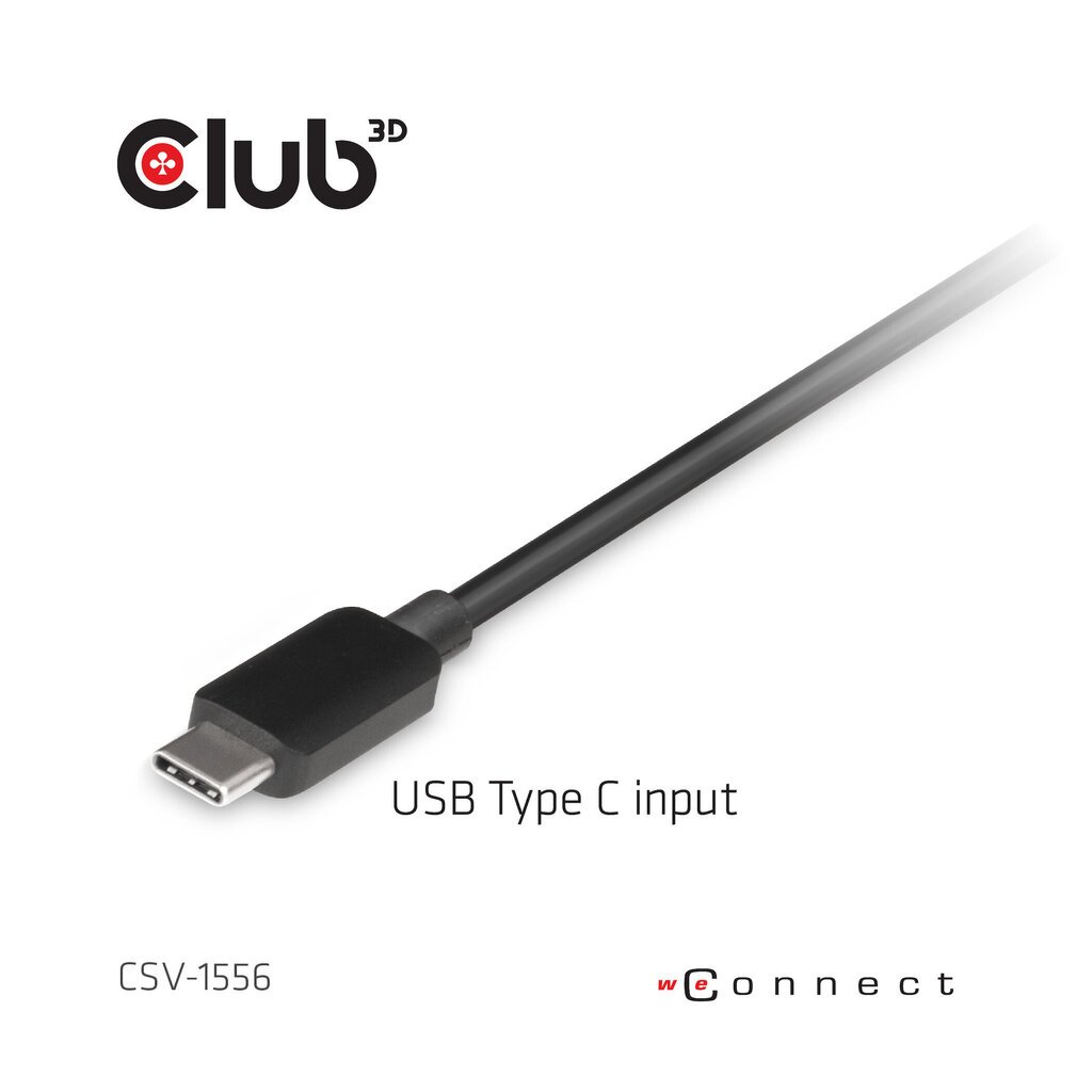 Hub Club 3D CSV-1556 hinta ja tiedot | Adapterit | hobbyhall.fi