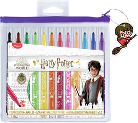 Maped Long Life Harry Potter merkit, 12 väriä hinta ja tiedot | Taide- ja askartelutarvikkeet | hobbyhall.fi