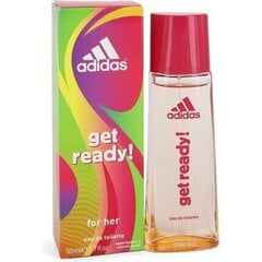 Adidas Get Ready! EDP naisille 50 ml hinta ja tiedot | Adidas Hajuvedet ja tuoksut | hobbyhall.fi
