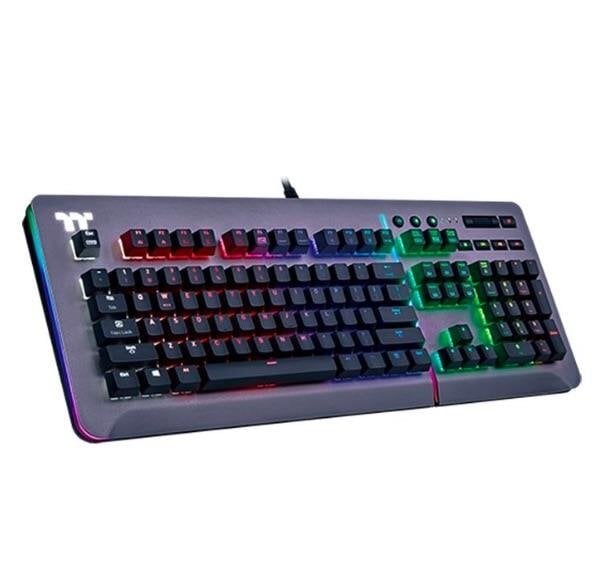 Näppäimistö Thermaltake Level 20 RGB Titanium Cherry MX hinta ja tiedot | Näppäimistöt | hobbyhall.fi