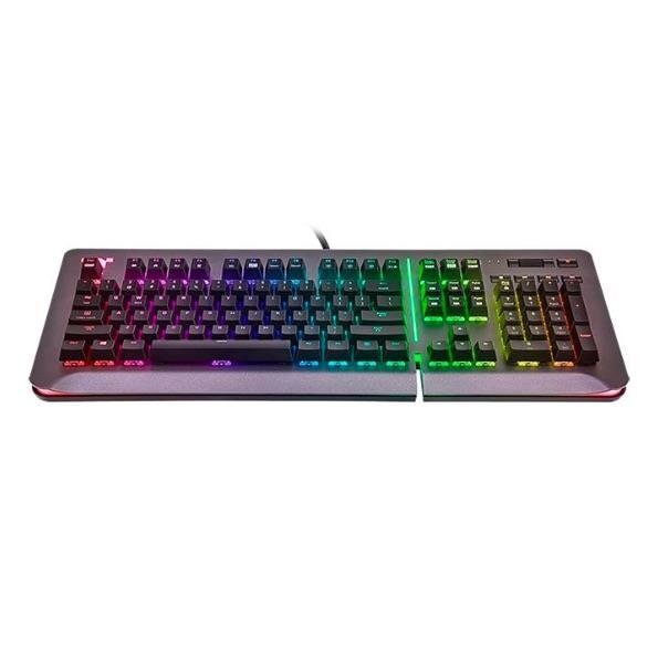 Näppäimistö Thermaltake Level 20 RGB Titanium Cherry MX hinta ja tiedot | Näppäimistöt | hobbyhall.fi