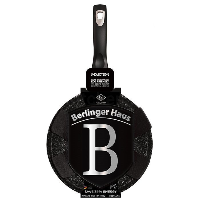 Berlinger Haus pannu Black Silver Collection, 24cm hinta ja tiedot | Paistinpannut | hobbyhall.fi