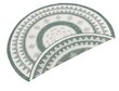 NORTHRUGS kaksipuolinen ulkomatto Jamaica, pyöreä, 200x200 cm hinta ja tiedot | Isot matot | hobbyhall.fi