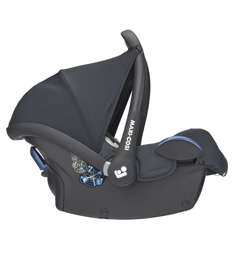 Turvaistuin Maxi Cosi CabrioFix, 0-13 kg, Essential Graphite hinta ja tiedot | Turvaistuimet | hobbyhall.fi