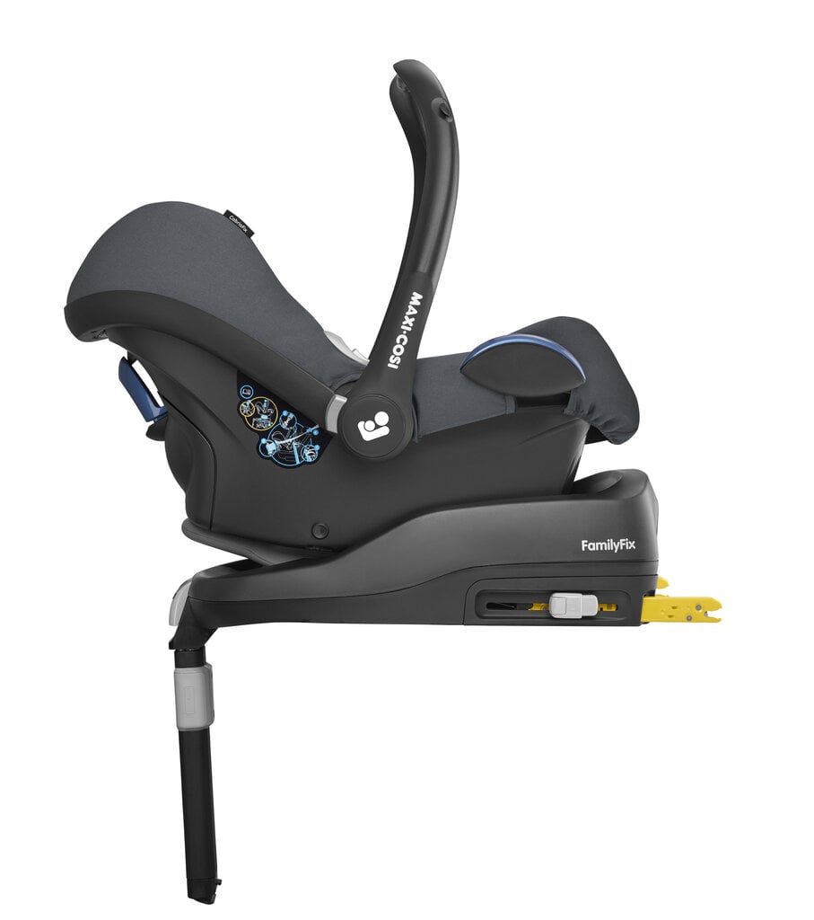 Turvaistuin Maxi Cosi CabrioFix, 0-13 kg, Essential Graphite hinta ja tiedot | Turvaistuimet | hobbyhall.fi