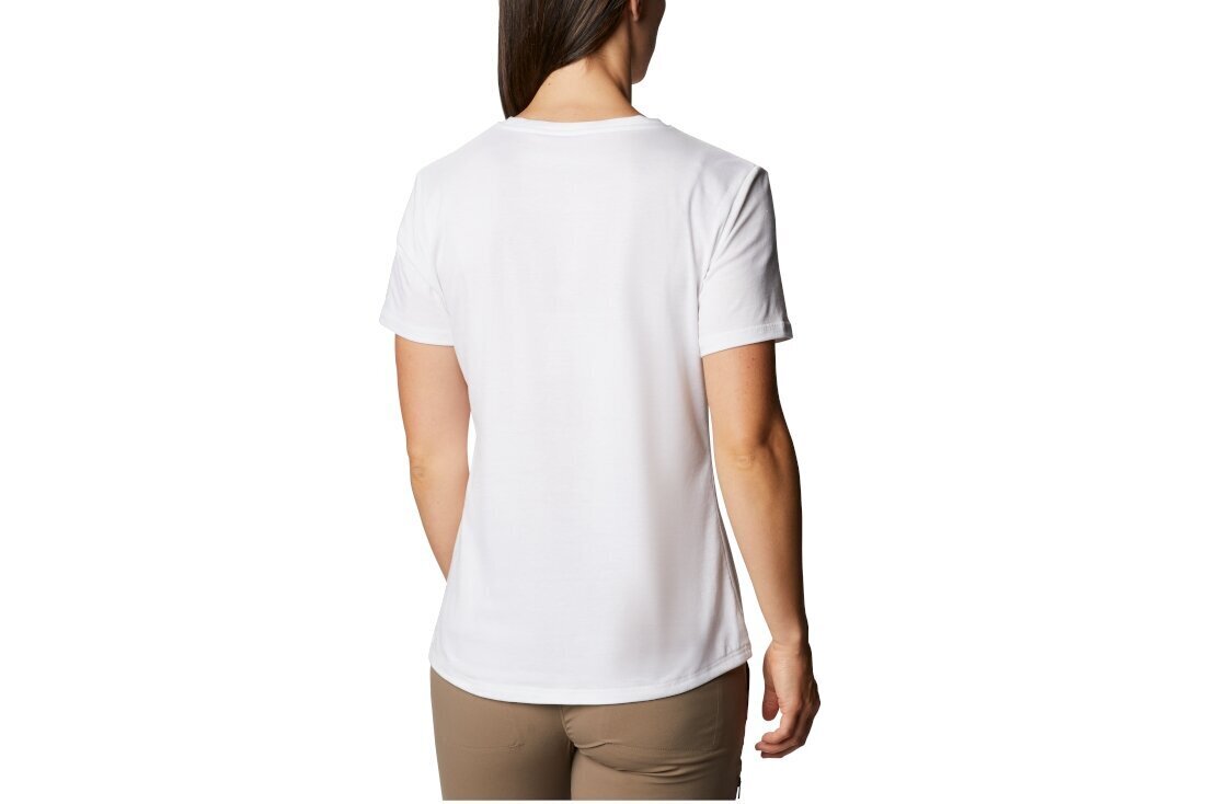 Naisten T-paita Columbia Sun Trek Graphic, valkoinen hinta ja tiedot | Naisten paidat | hobbyhall.fi