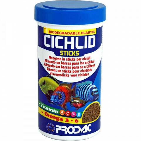 Stodac Cichlid Sticks 1200ml 450g hinta ja tiedot | Kalanruoka | hobbyhall.fi