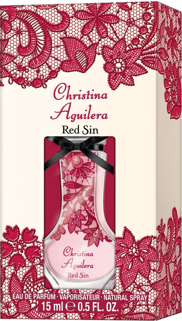 Christina Aguilera Red Sin EDP naiselle 15 ml hinta ja tiedot | Naisten hajuvedet | hobbyhall.fi