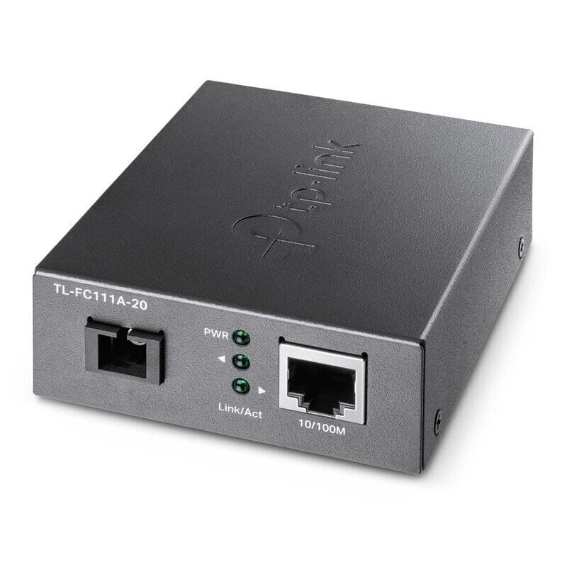 NET MEDIA CONVERTER 20KM/TL-FC111A-20 TP-LINK hinta ja tiedot | Reitittimet ja modeemit | hobbyhall.fi