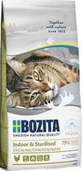 Bozita Sisä- ja steriloitu kana 0,4 kg hinta ja tiedot | Kissan kuivaruoka | hobbyhall.fi