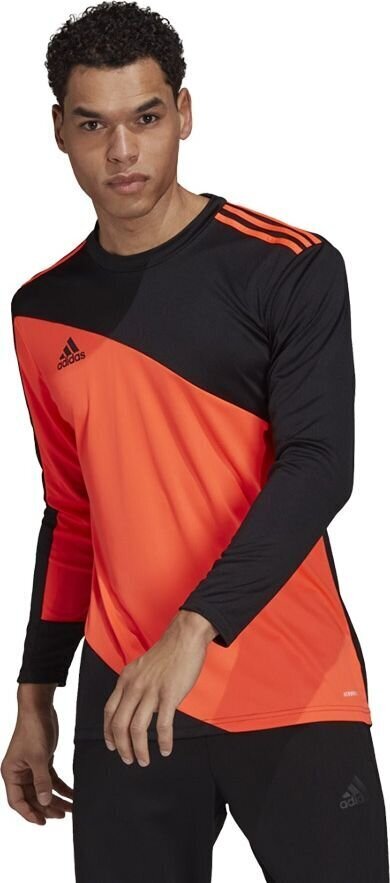 Miesten maalivahtipelipaita Adidas Squadra 21 Jersey GN5795, musta/oranssi hinta ja tiedot | Jalkapallovaatteet ja -varusteet | hobbyhall.fi