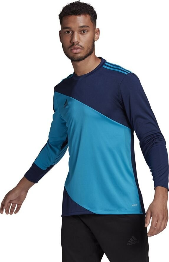 Miesten maalivahdin pelipaita Adidas Squadra 21 GN6944, sininen, sininen hinta ja tiedot | Jalkapallovaatteet ja -varusteet | hobbyhall.fi