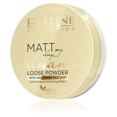 Eveline Matt My Day Powder - Banaani jauhe, 6g. hinta ja tiedot | Meikkivoiteet ja puuterit | hobbyhall.fi