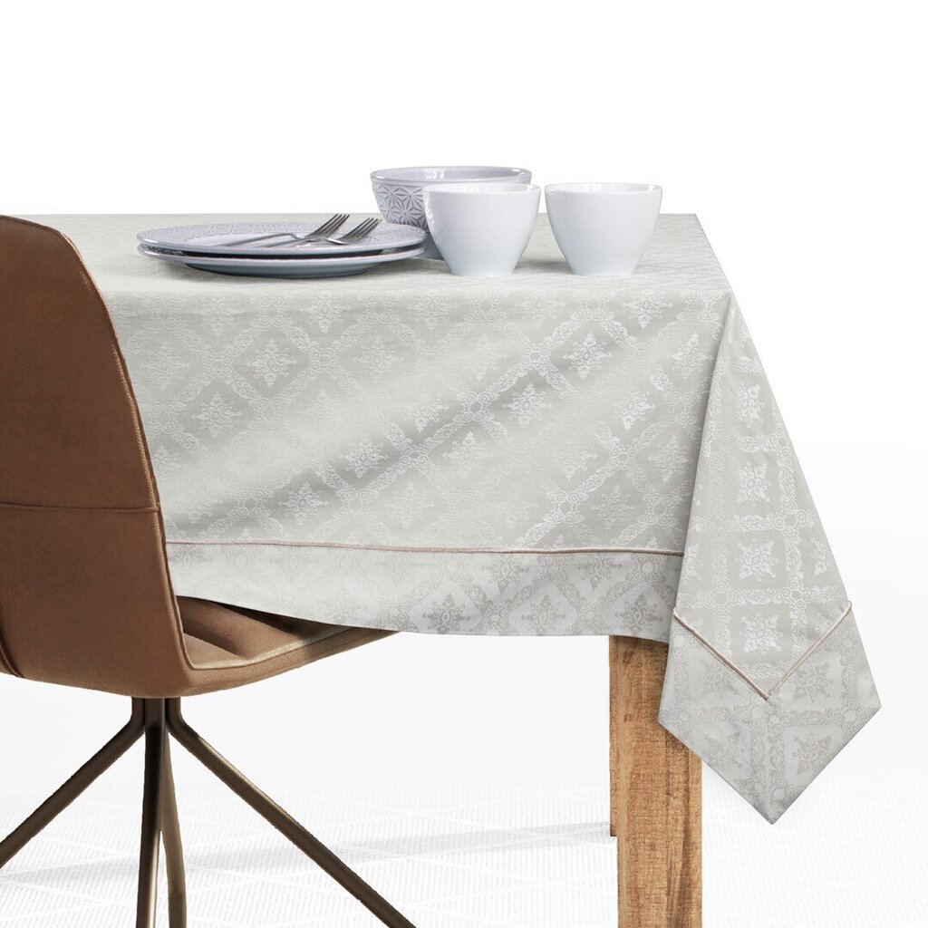 DecoKing pöytäliina Maya, beige, 160x500 cm hinta ja tiedot | Pöytäliinat, tabletit ja lautasliinat | hobbyhall.fi