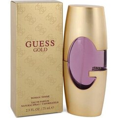 Eau de parfum Guess Gold EDP naisille 75 ml hinta ja tiedot | Guess Hajuvedet ja kosmetiikka | hobbyhall.fi