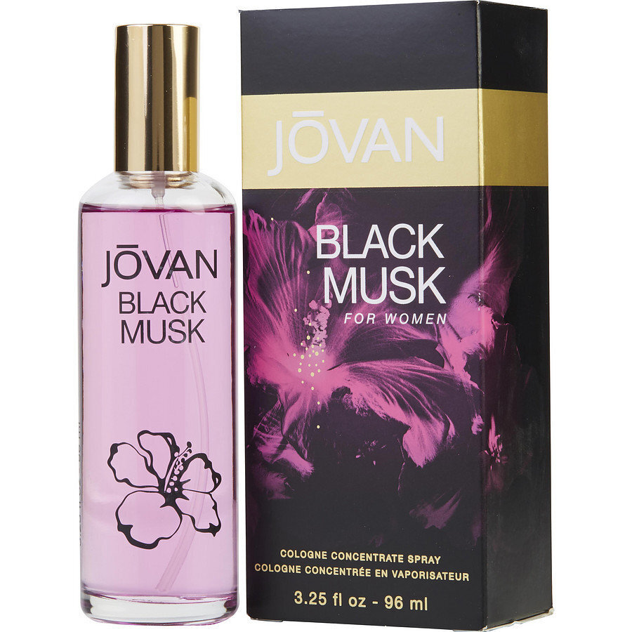 Jövan Musk Black EDC naiselle 96 ml hinta ja tiedot | Naisten hajuvedet | hobbyhall.fi