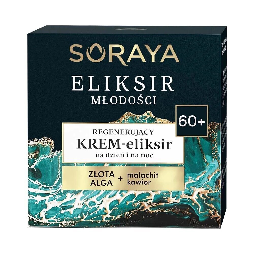 Ryppyjä ehkäisevä kasvovoide Soraya Eliksir 60+, 50 ml hinta ja tiedot | Kasvovoiteet | hobbyhall.fi