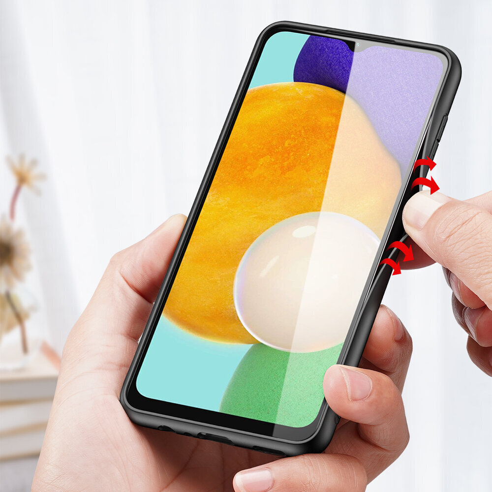 Dux Ducis Finon kotelo sopii Samsung Galaxy A13 5G:lle, musta hinta ja tiedot | Puhelimen kuoret ja kotelot | hobbyhall.fi