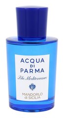 Acqua Di Parma Blu Mediterraneo Mandorlo di Sicilia EDT unisex hajuvesi 75 ml hinta ja tiedot | Acqua Di Parma Hajuvedet ja kosmetiikka | hobbyhall.fi