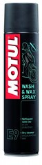 Puhdistusaine MOTUL Wash & Wax SPRAY E9 0,4ltr (103174) hinta ja tiedot | Moottoriöljyt | hobbyhall.fi