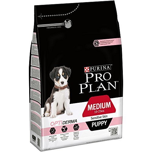 Pro Plan Puppy Medium Sensitive Skin kuivaruoka koirille, 3 kg hinta ja tiedot | Koiran kuivaruoka | hobbyhall.fi