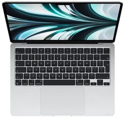 Apple MacBook Air 13" M2 16/256GB, ENG, Silver MLXY3ZE/A/R1|Z15W000DD hinta ja tiedot | Kannettavat tietokoneet | hobbyhall.fi