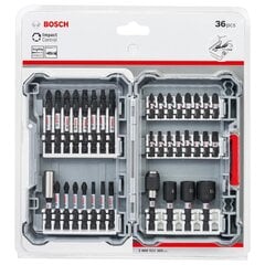 Bosch Impact Control ruuvikärkisarja, 36 kpl. hinta ja tiedot | Käsityökalut | hobbyhall.fi