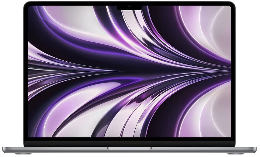Apple MacBook Air 13” M2 8C CPU, 8C 8/256GB Space Grey RUS MLXW3RU/A hinta ja tiedot | Kannettavat tietokoneet | hobbyhall.fi