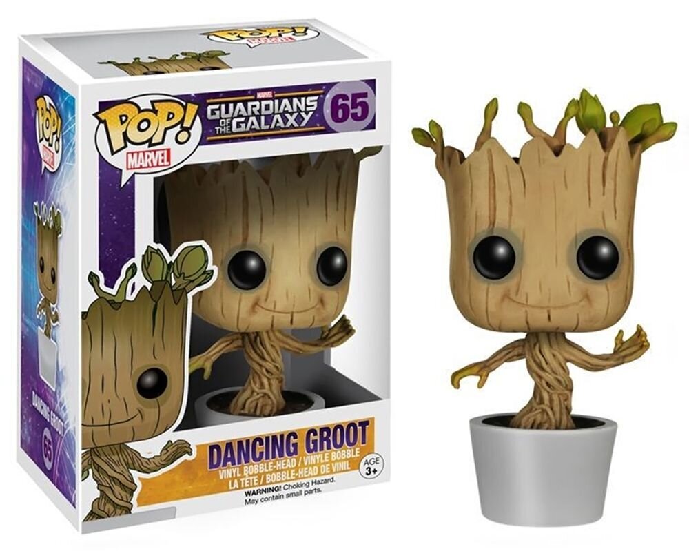 Funko POP! Marvel GOTG Dancing Groot Bobble-Head hinta ja tiedot | Pelien oheistuotteet | hobbyhall.fi