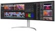 LG 49WQ95C-W LG UltraWide Kaksois-QHD-näyttö hinta ja tiedot | Näytöt | hobbyhall.fi