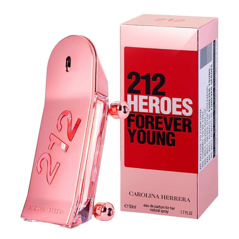 Carolina Herrera 212 Heroes for Her EDP-tuoksu naiselle, 50 ml hinta ja tiedot | Naisten hajuvedet | hobbyhall.fi
