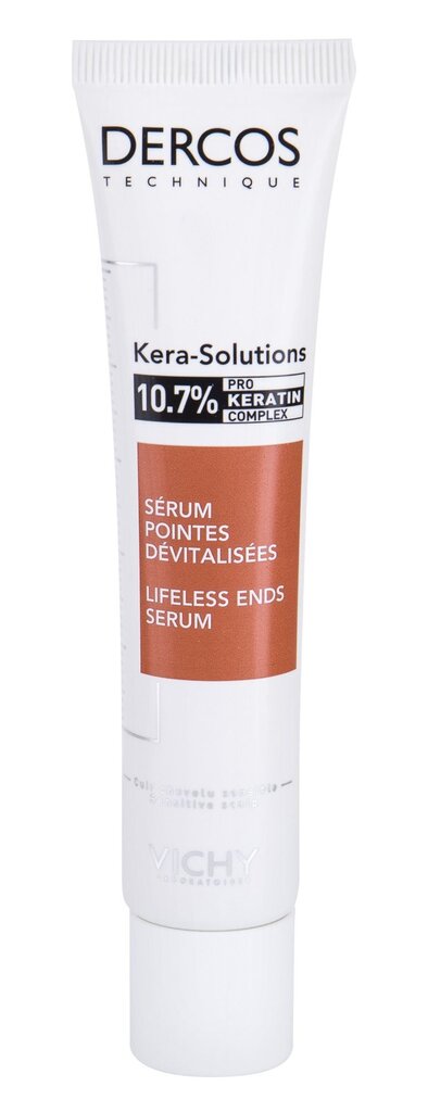 Vichy Dercos Kera-Solutions - Hiusseerumi, 40 ml. hinta ja tiedot | Naamiot, öljyt ja seerumit | hobbyhall.fi