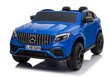 Mercedes lasten sähköauto GLC 63S, sininen lakattu hinta ja tiedot | Lasten sähköautot | hobbyhall.fi