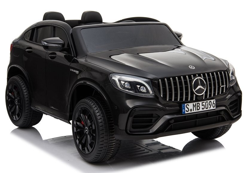 Mercedes lasten sähköauto GLC 63S, musta lakattu hinta ja tiedot | Lasten sähköautot | hobbyhall.fi