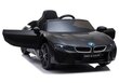 BMW lasten sähköauto I8 JE1001, musta hinta ja tiedot | Lasten sähköautot | hobbyhall.fi