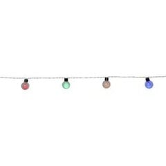 Duoglobe, Jouluvalot, värilliset, 20 LED, AA, 0.5W, 285cm, 729-37 hinta ja tiedot | Jouluvalot | hobbyhall.fi