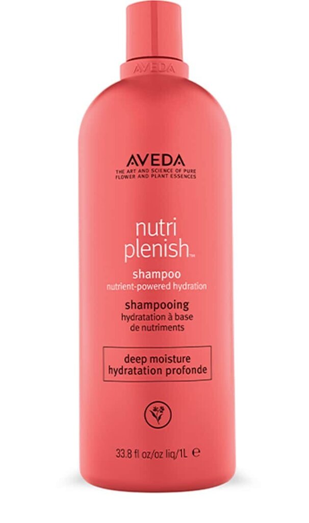 Intensiivisesti kosteuttava shampoo Aveda NutriPlenish 1000 ml hinta ja tiedot | Shampoot | hobbyhall.fi
