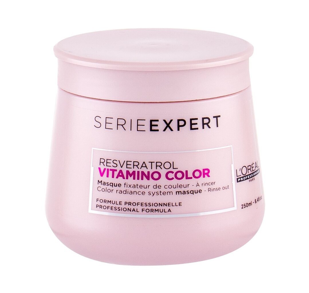 Värin hehkua palauttava naamio L'Oreal Professionnel Expert Serie Vitamino Color Mask 250ml hinta ja tiedot | Naamiot, öljyt ja seerumit | hobbyhall.fi